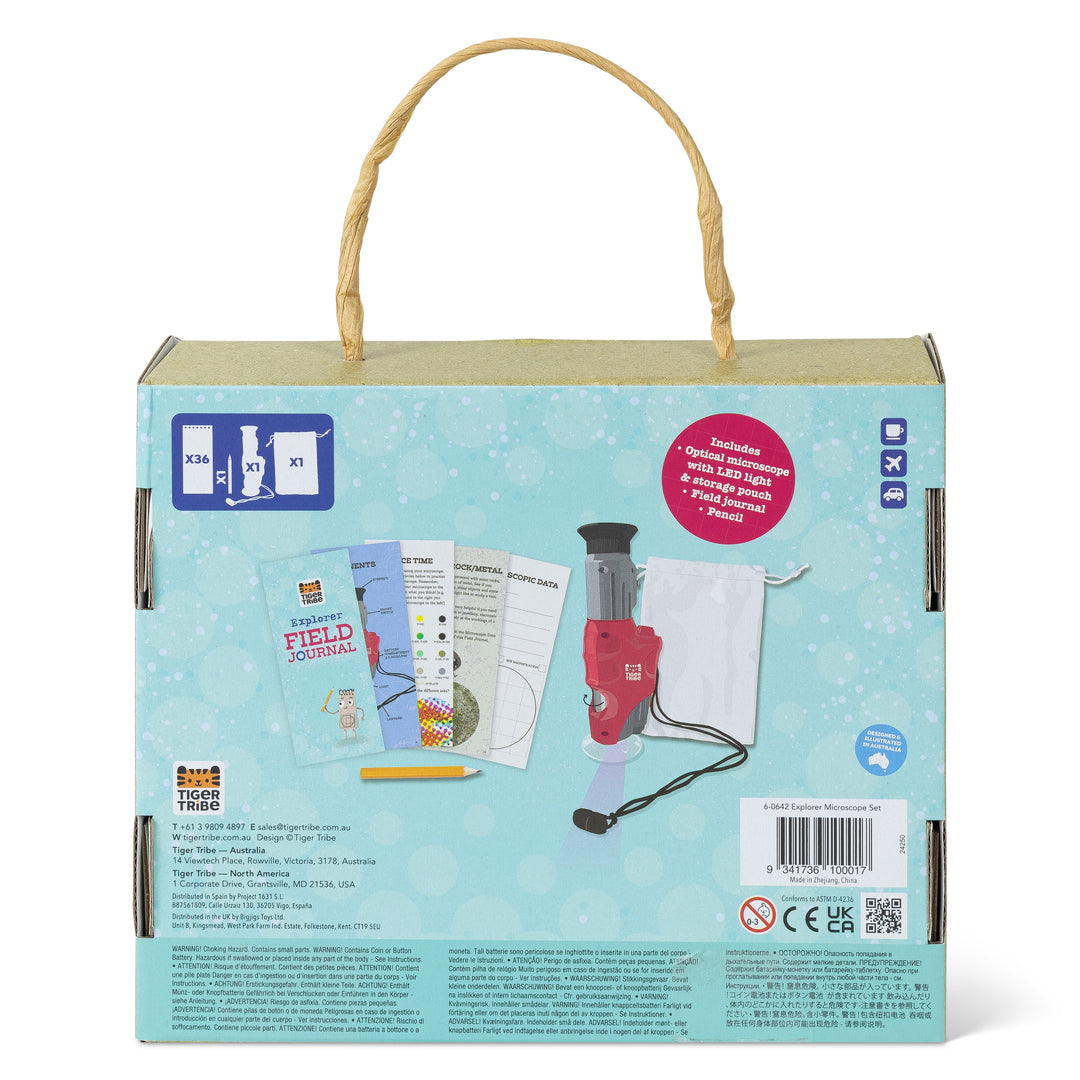 Explorer Microscope Set – Tiger Tribe