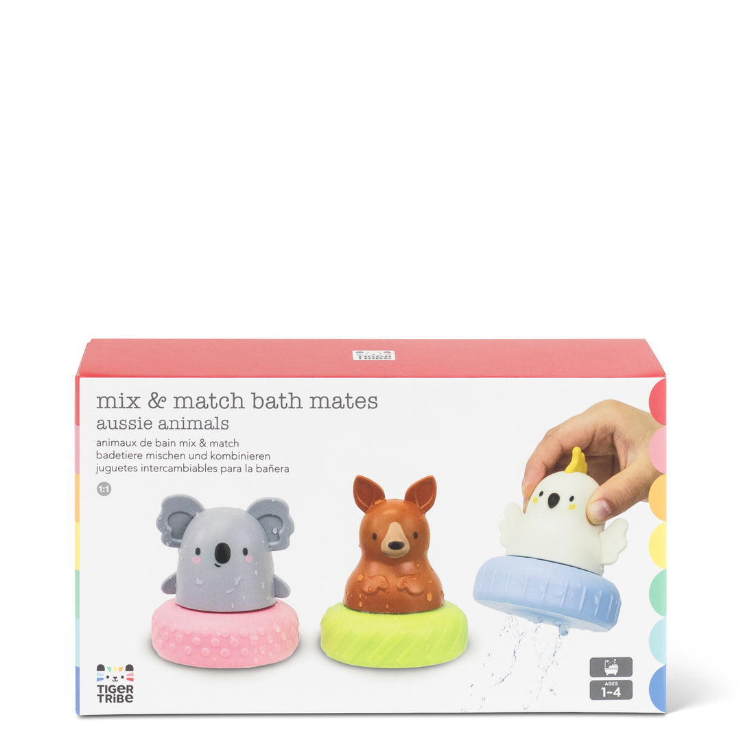 Mix & Match Bath Mates - Aussie Animals