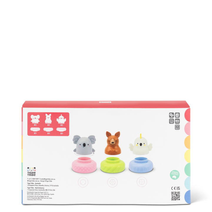 Mix & Match Bath Mates - Aussie Animals