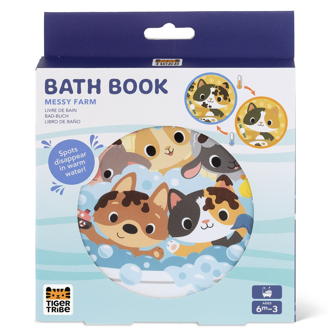 Bath Book - Messy Farm