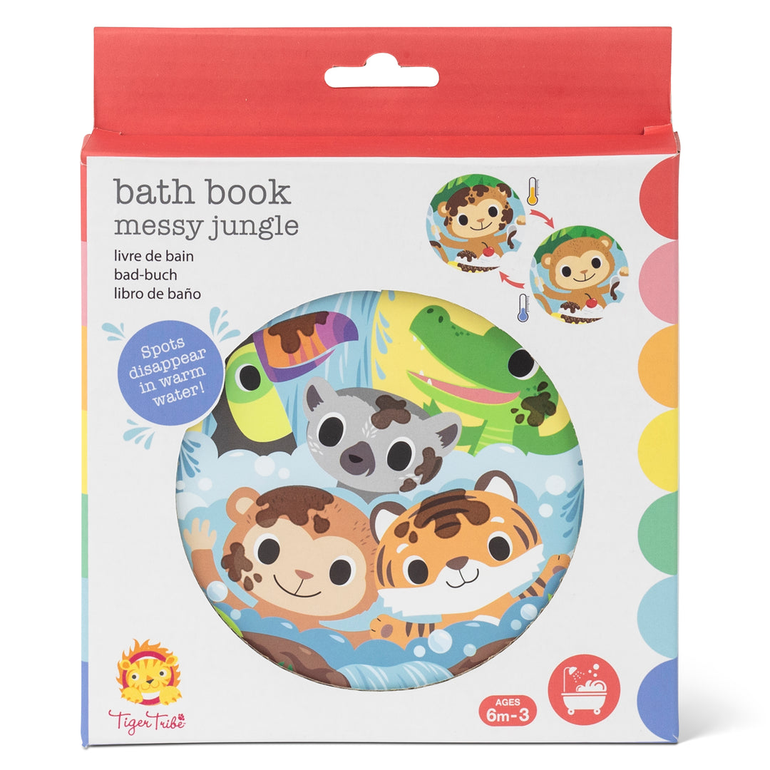 Bath Book - Messy Jungle