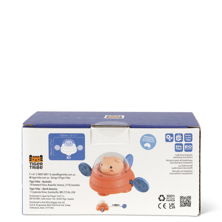 Bath Paddle Ship - Space Piggy