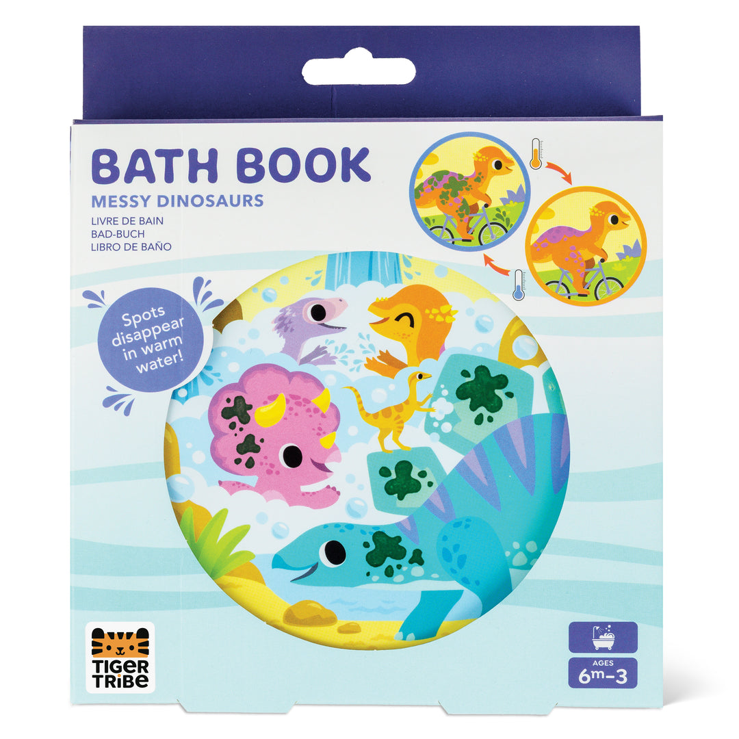 Bath Book - Messy Dinosaurs