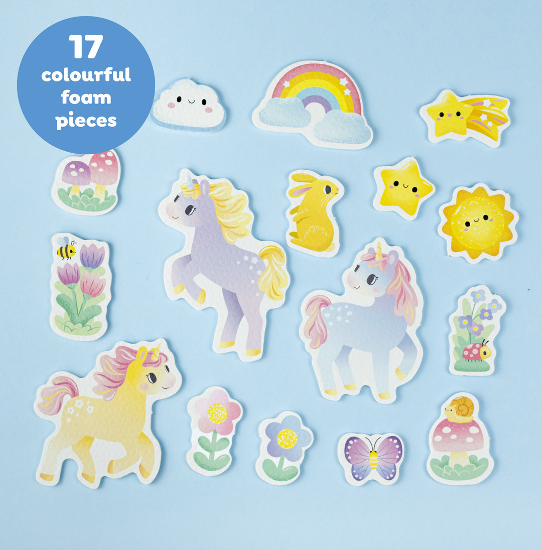 Bath Art - Unicorn Tales