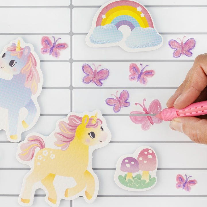 Bath Art - Unicorn Tales