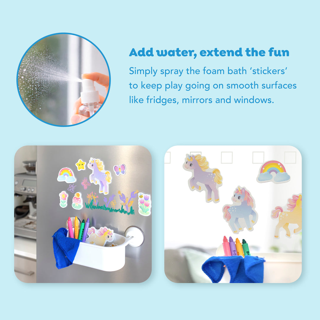 Bath Art - Unicorn Tales