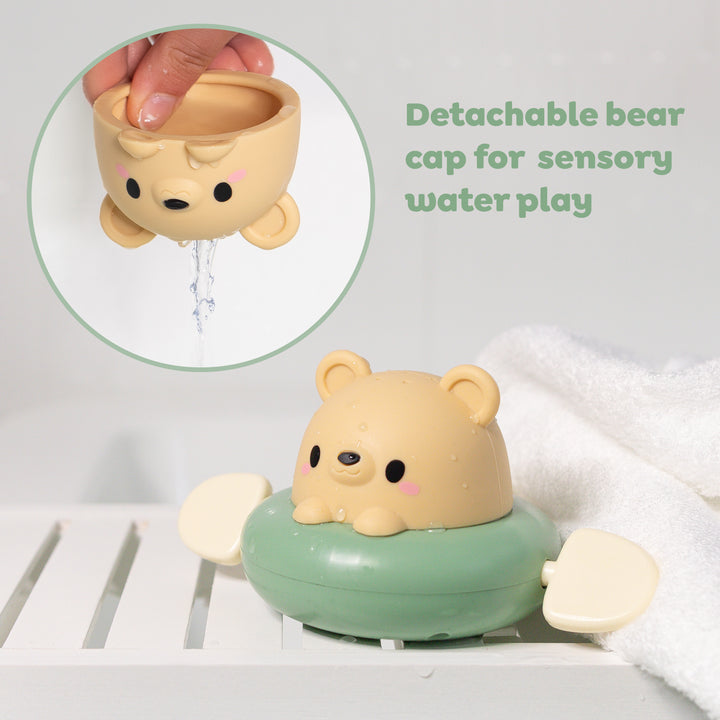 Bath Paddle Boat - Bear