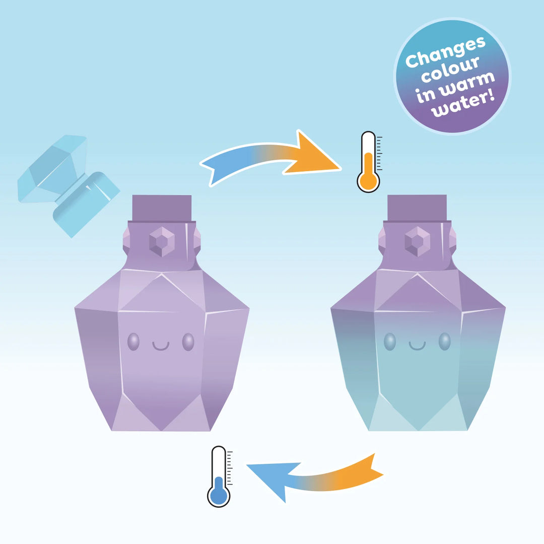 Bath Magic - Colour-Change Potion Bottle - Purple to Blue