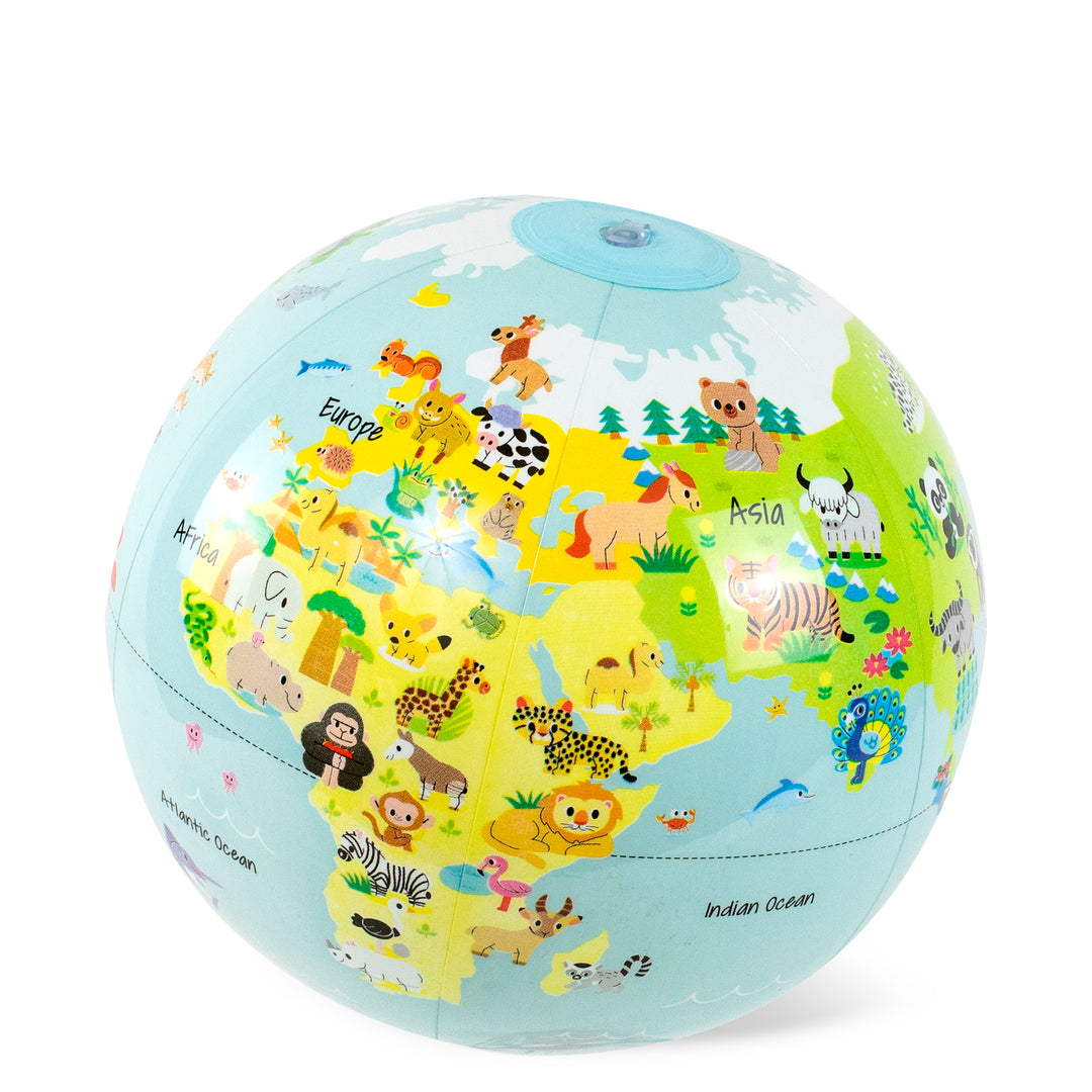 World Globe - Baby Animals - 30cm