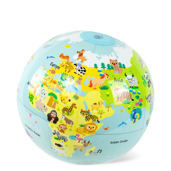 World Globe - Baby Animals - 30cm