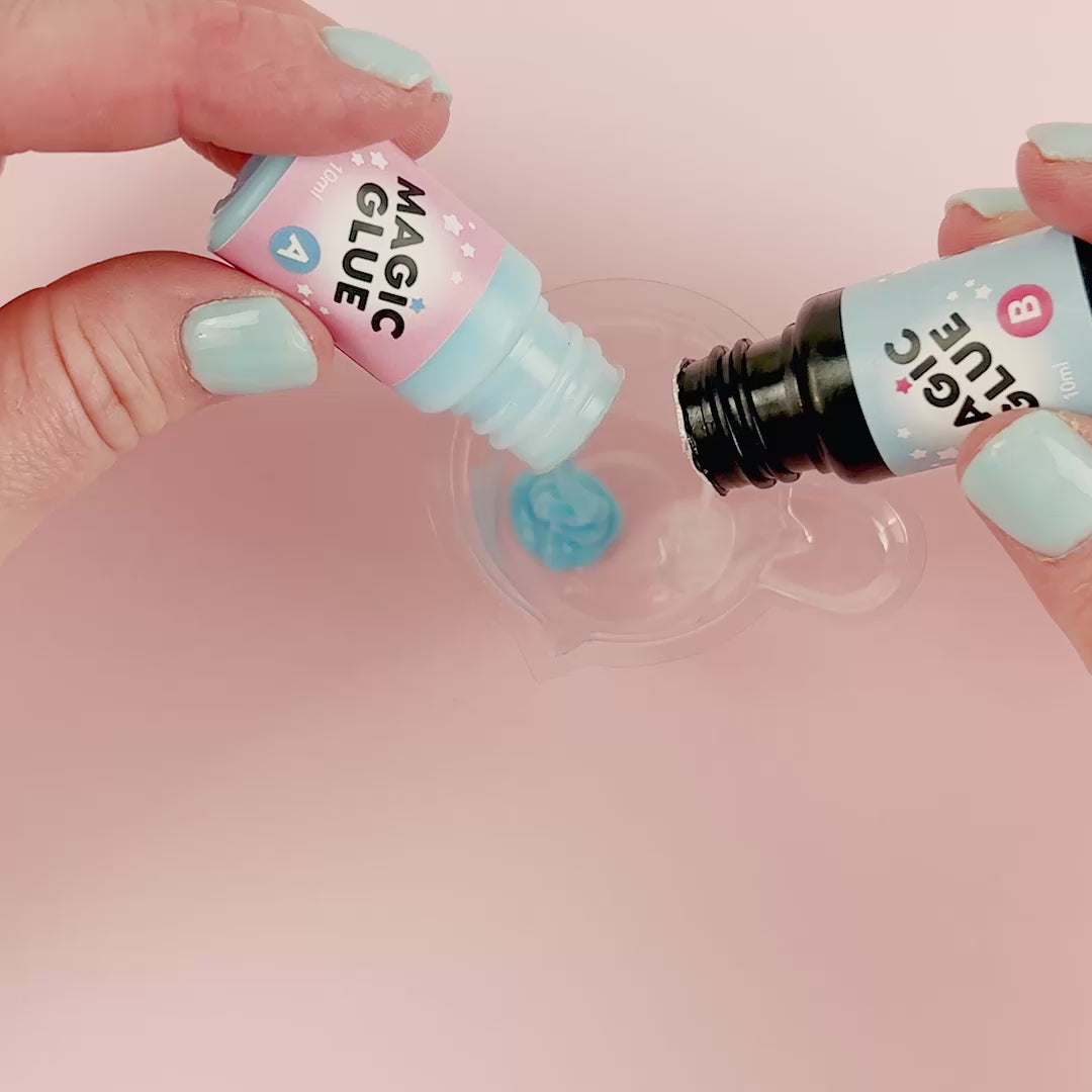 Bag Charm Kit - Blueberry Bubble Tea