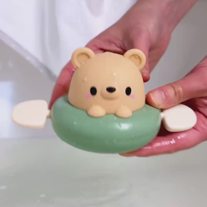 Bath Paddle Boat - Bear