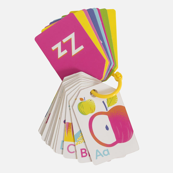 Alphabet Flash Cards - Neon