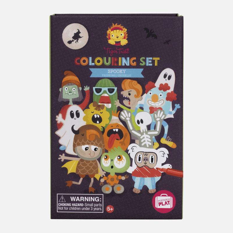 Colouring Set - Spooky