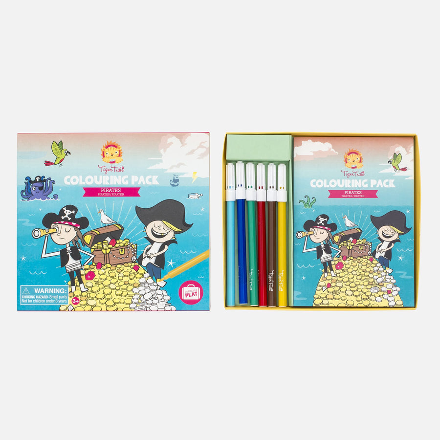 Colouring Pack - Pirates
