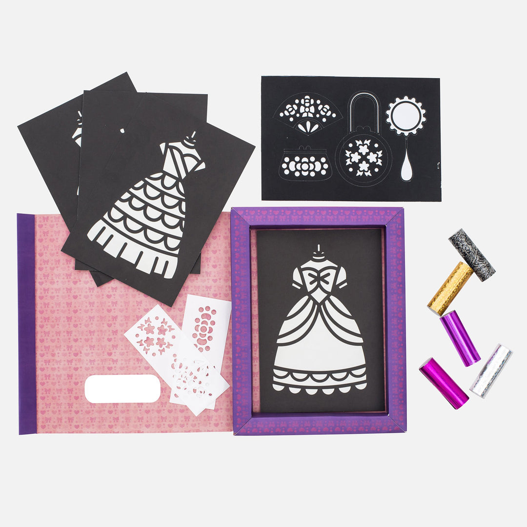 Foil Art - Princess Gowns