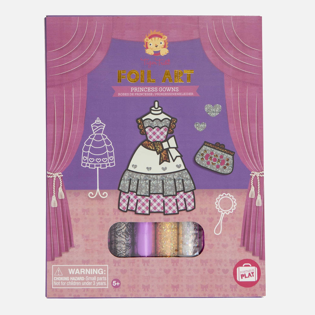 Foil Art - Princess Gowns