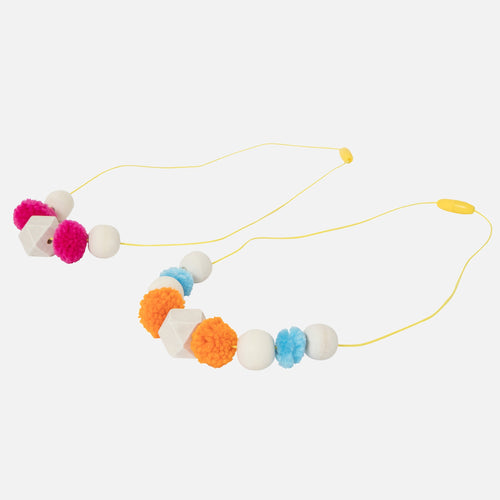 Jewellery Design Kit - Pom Poms and Beads