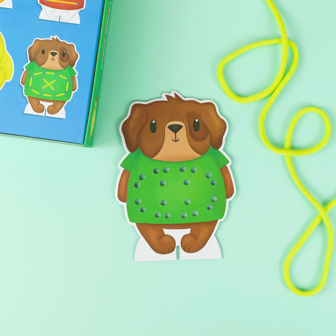 Lacing Cards - Little Market