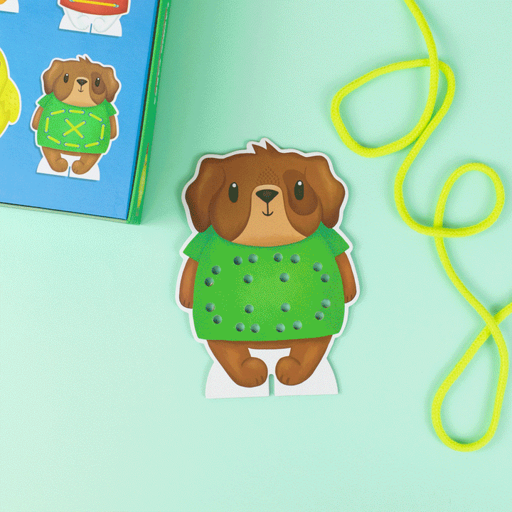 Lacing Cards - Little Market