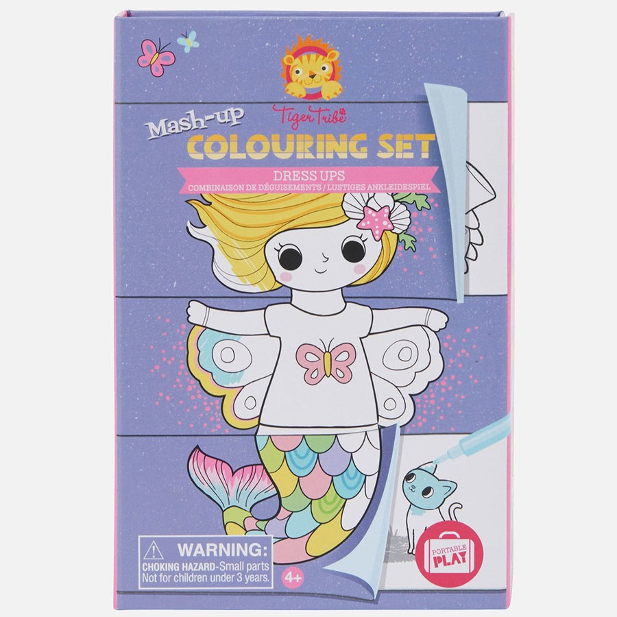 Mash-up Colouring Set - Dress Ups