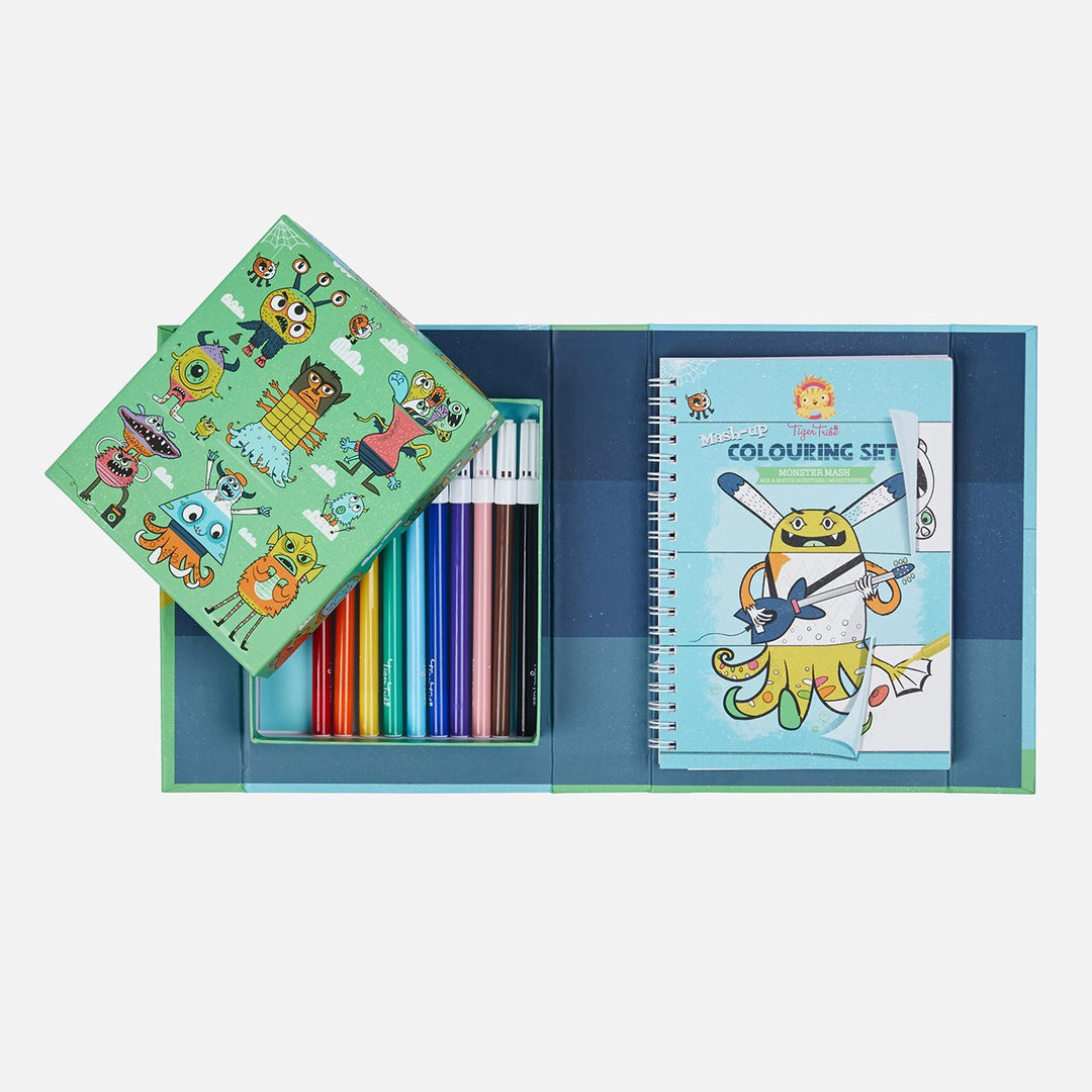 Mash-up Colouring Set - Monster Mash