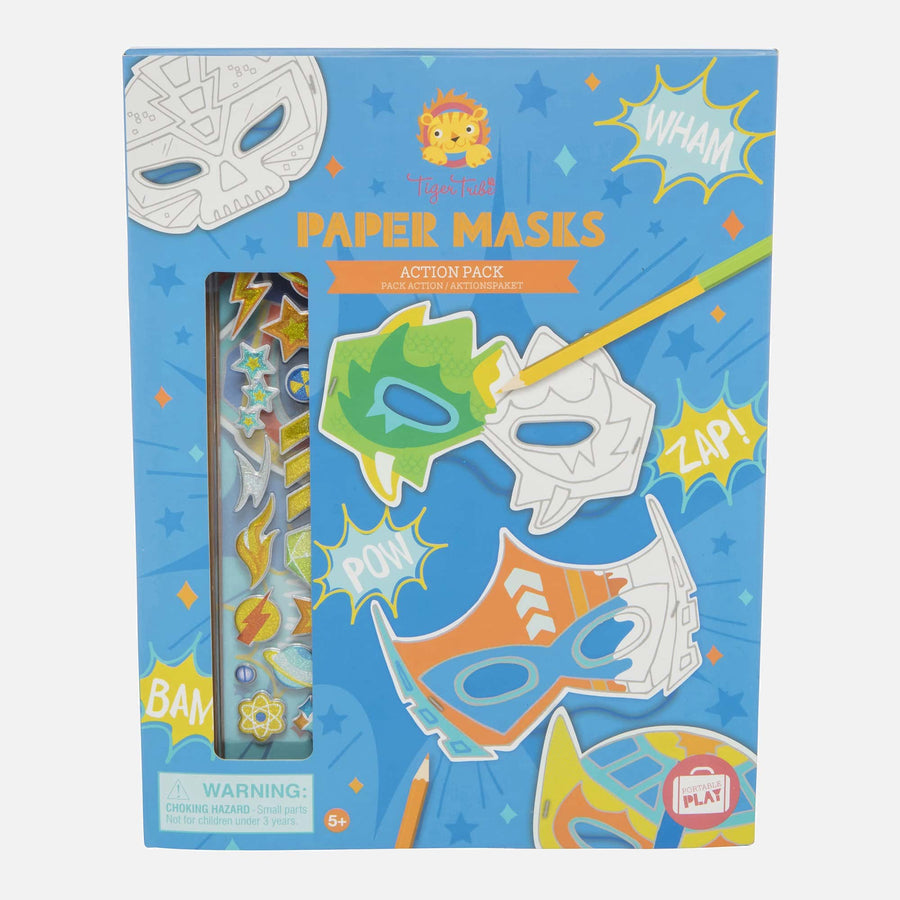 Paper Masks - Action Pack