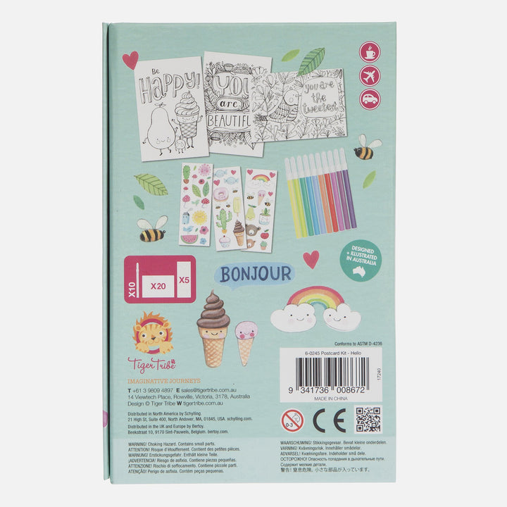 Postcard Kit - Hello