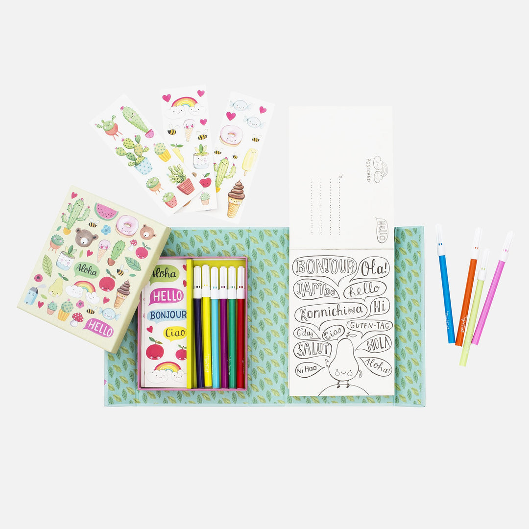 Postcard Kit - Hello