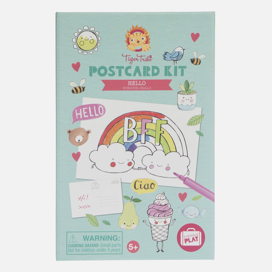 Postcard Kit - Hello