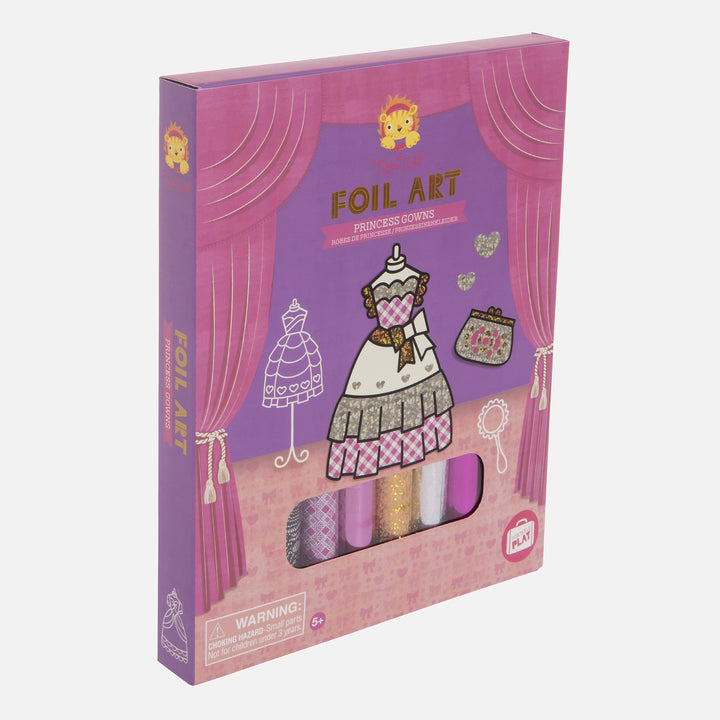 Foil Art - Princess Gowns