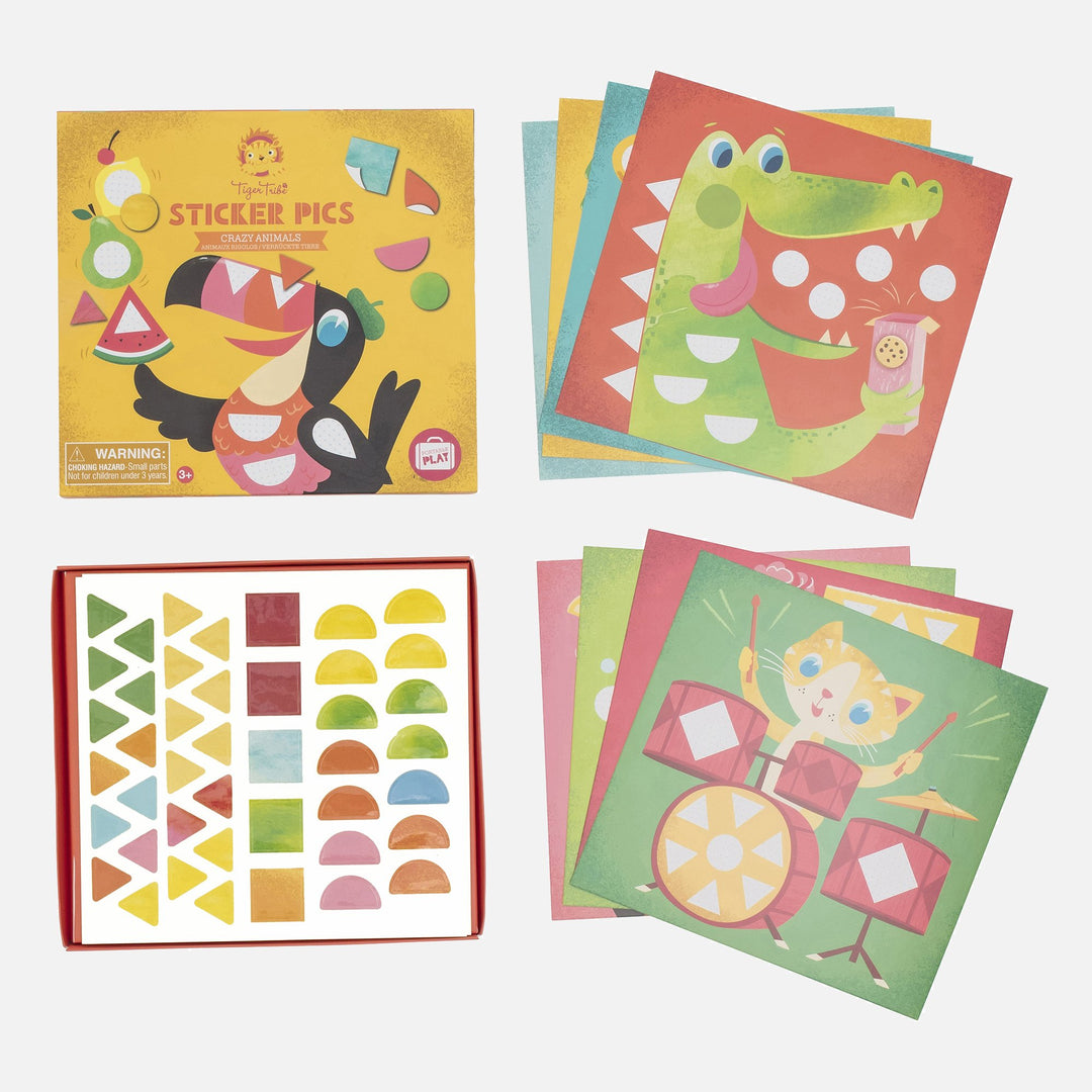Sticker Pics - Crazy Animals