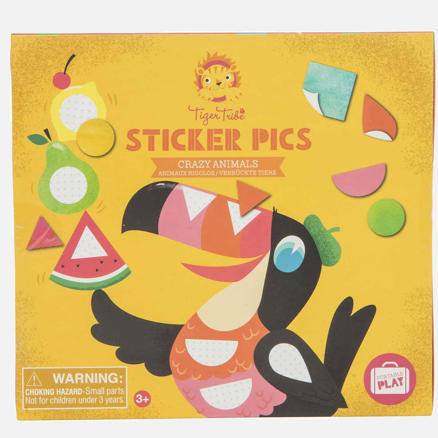 Sticker Pics - Crazy Animals