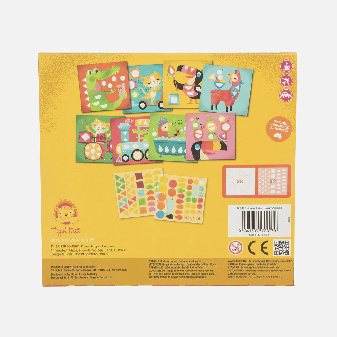 Sticker Pics - Crazy Animals