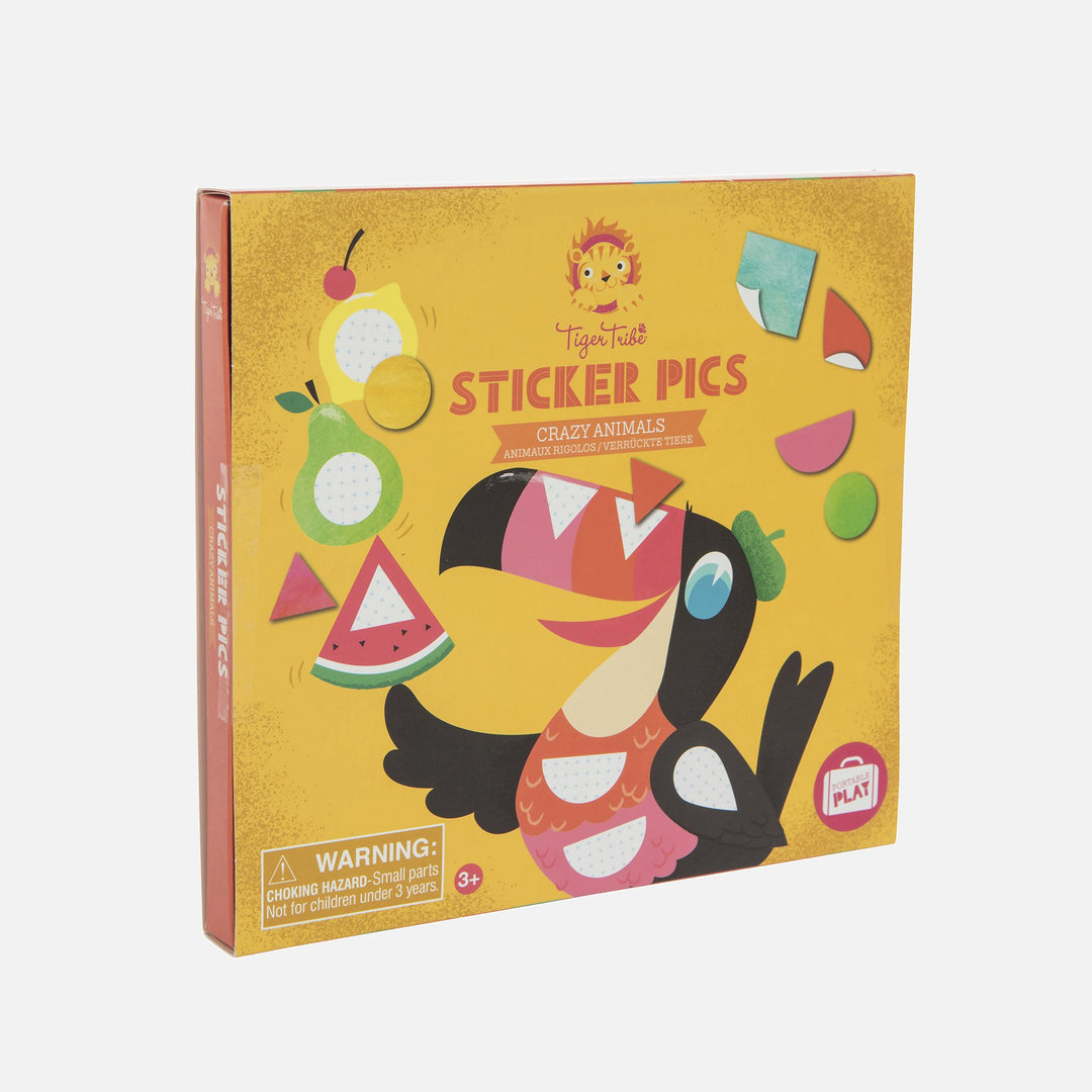 Sticker Pics - Crazy Animals