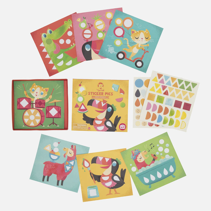 Sticker Pics - Crazy Animals