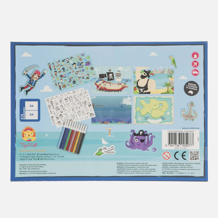 Sticker World - Pirate Island
