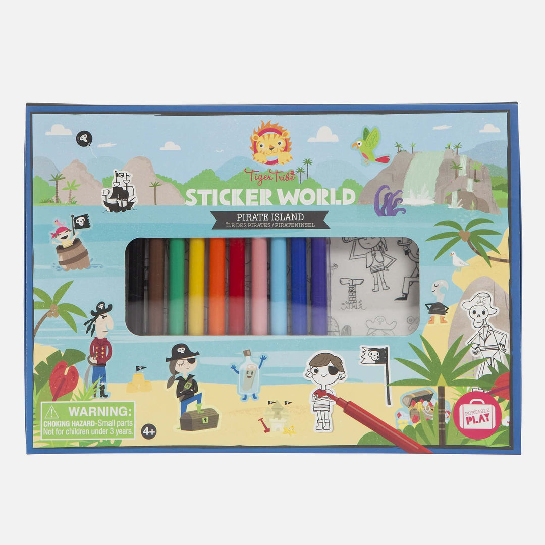 Sticker World - Pirate Island