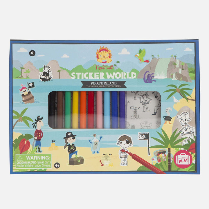 Sticker World - Pirate Island