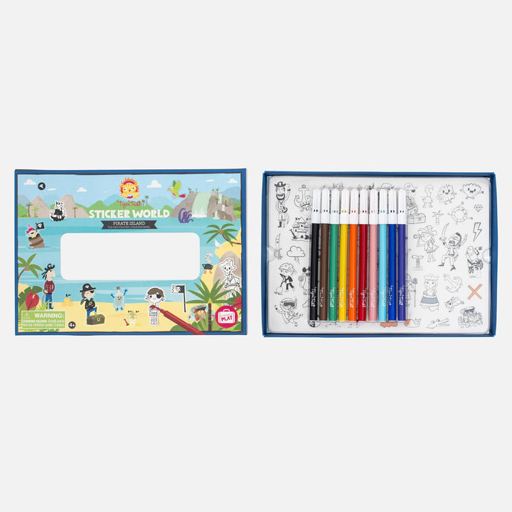 Sticker World - Pirate Island