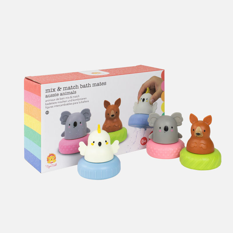 Mix & Match Bath Mates - Aussie Animals