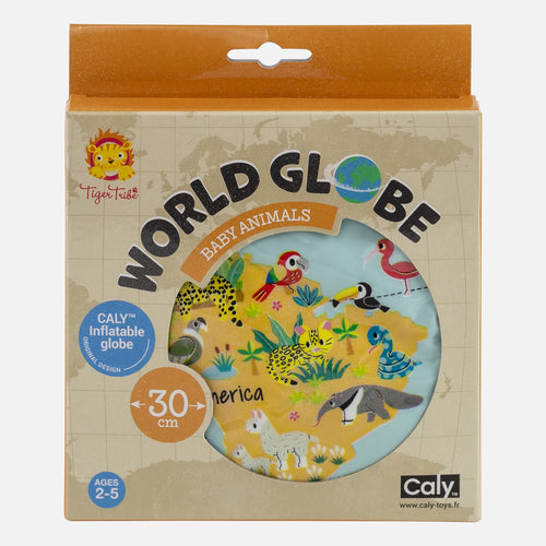 World Globe - Baby Animals - 30cm