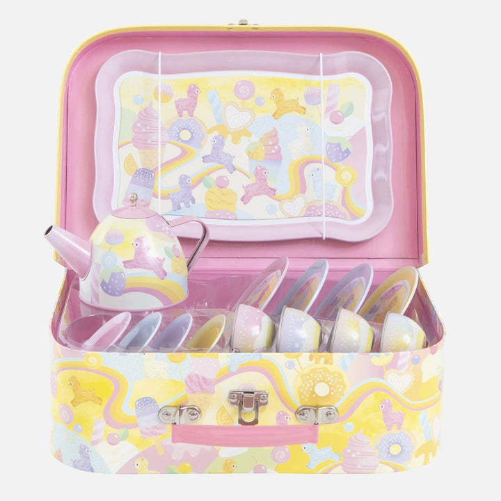 Vintage Tea Set - Llamalicious