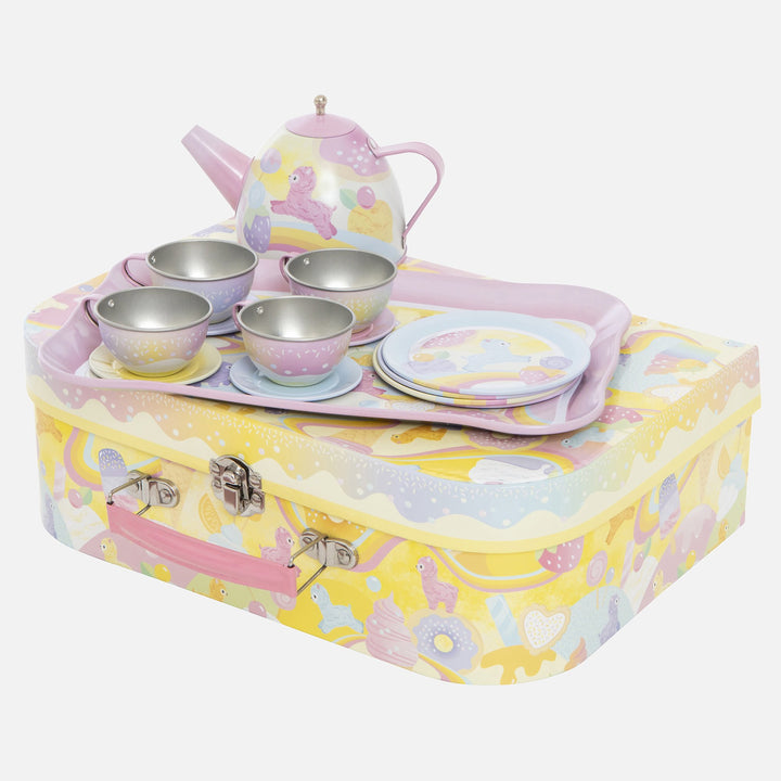 Vintage Tea Set - Llamalicious