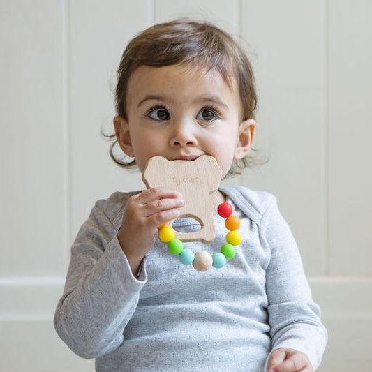 Wooden Silicone Teether - Koala