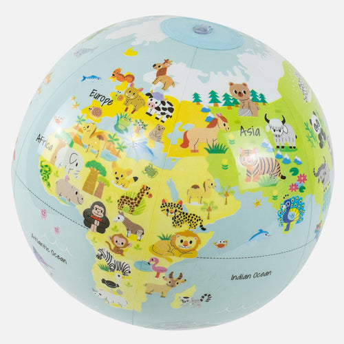 World Globe - Baby Animals - 30cm