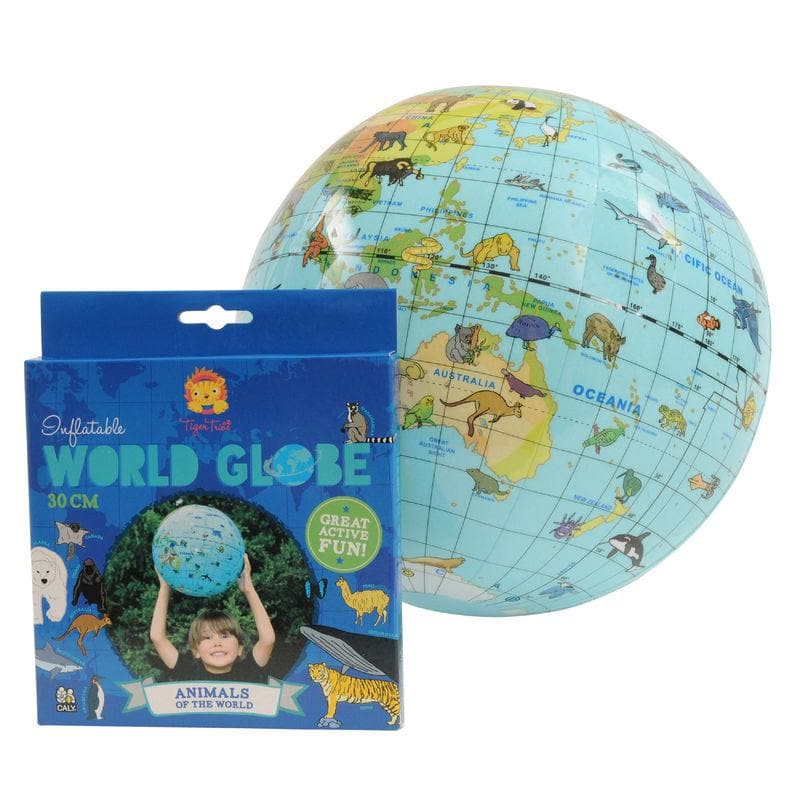 World Globe - Animals of the World 30cm