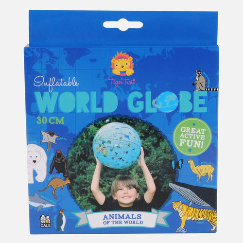 World Globe - Animals of the World 30cm