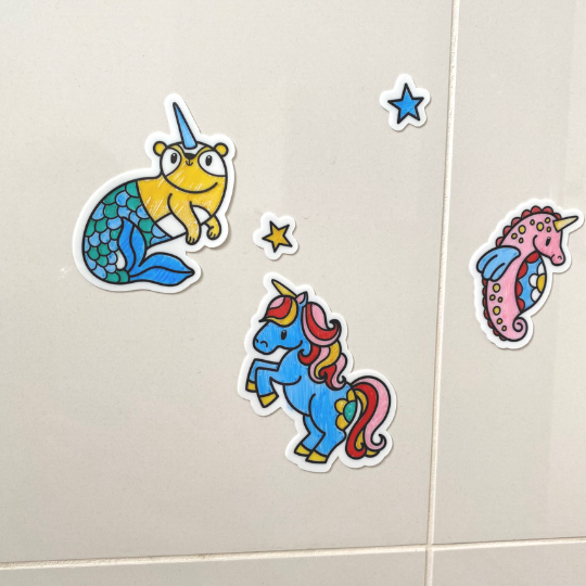 Movable Wall Art - Magical Creatures